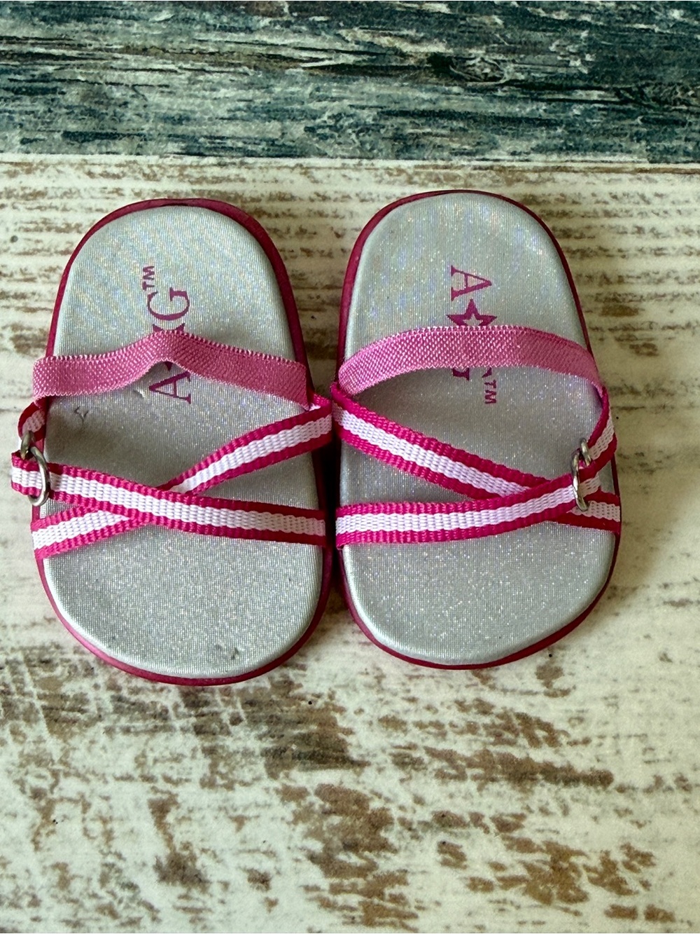 American Girl Doll Just Like You BEACH SANDALS - Shoes Only Store Exclusive